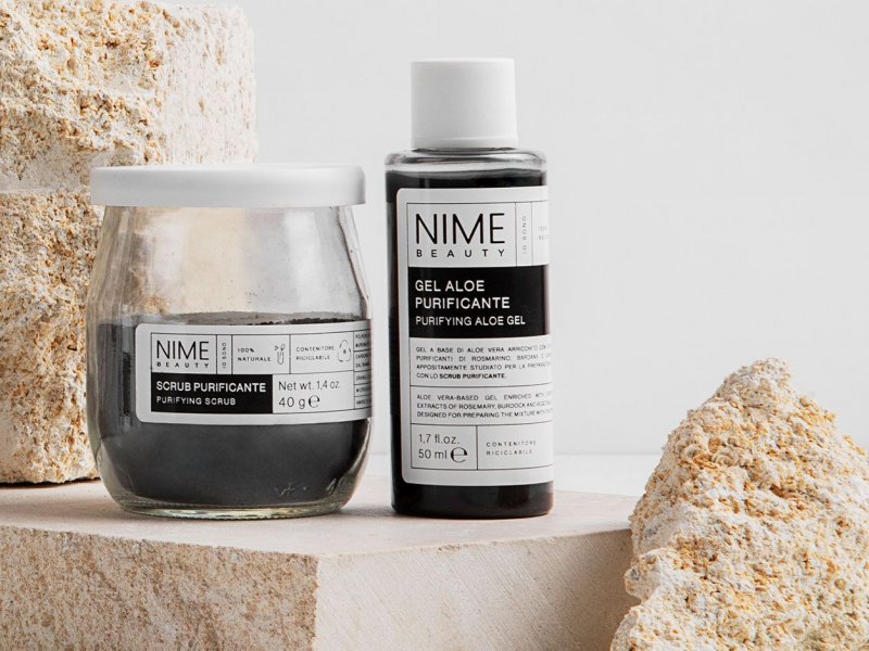 NIME BeautyScrub Viso in Polvere Purificante